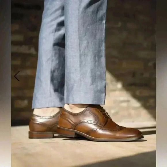 Florsheim Rucci Wingtip Oxford Men’s Size 9.5 Dress Shoe EUC main image 5